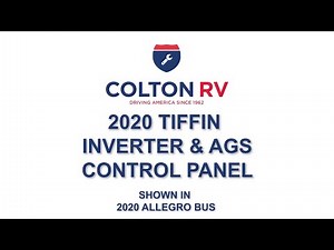 How it Works: 2020 Tiffin Inverter & AGS Touch Panel