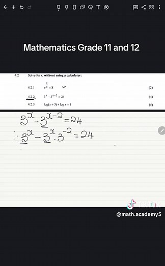 MATH ACADEMY on TikTok