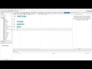 11. Types of SQL Functions Explained in Tamil | String, Numeric, Date, Aggregate, Window Functions