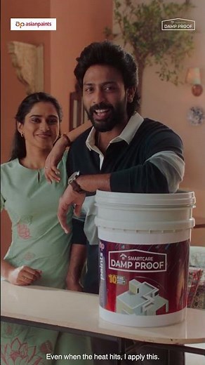 Asian Paints Damp Proof - Superstar of Waterproofing | Telugu - 20 seconds | Heat