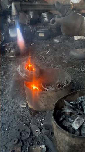 Compressor cutting for silver recycling process #foryou #viralvideo #shorts #cutting