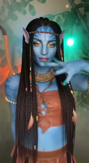 Avatar Cosplay#Avatar #dressingup