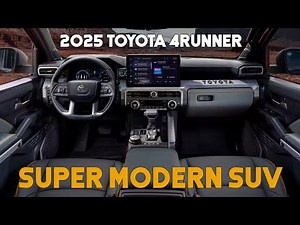2025 Toyota 4Runner Interior Review