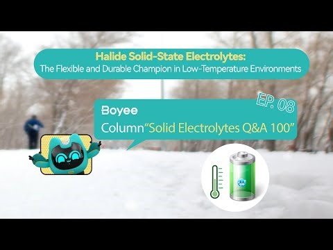 Why Batteries Fail in the Cold: The Halide Solid Electrolyte Revolution🔋