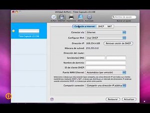 Configurar Time Capsule