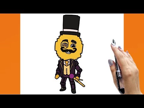 How to draw Money Money Man from Steal a Brainrot (Roblox )- Step by Step