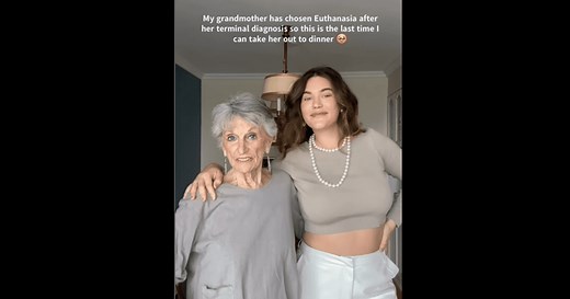 Ali Tate Cutler: Model shares goodbye videos of terminally-ill grandmother as she prepares for euthanasia
