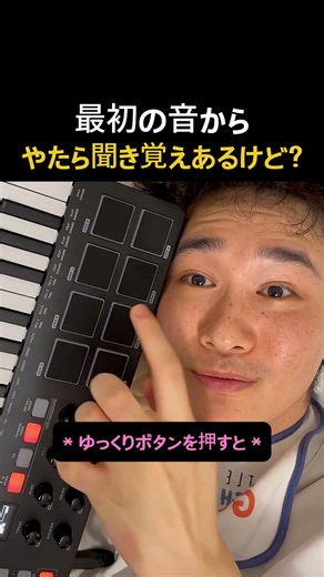 最初の音から やたら聞き覚えあるけど？ #楽器