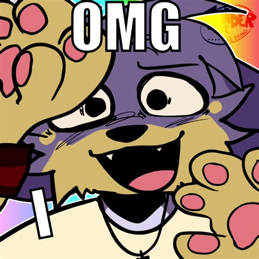 OMG I think I’m dying!!! This is so 2017 core XD O_o | IB: Fex #furry #oc #animation #fyp #ocanimation