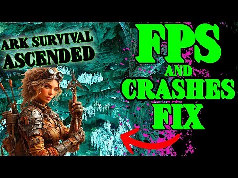CRASHING and FPS Fix For Ark Survival Ascended! Aberration! How to Fix Your Graphics!!!