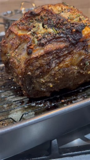 Home Cooking with Naj on Instagram: "💫No Better feeling!! How do you like your Prime Rib Roast Cooked?"