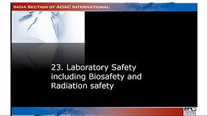 Webinar on Laboratory safety