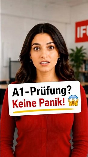 A1 Exam? Don't Panic! 🤯 4 Simple Tips 🇩🇪 | German A1