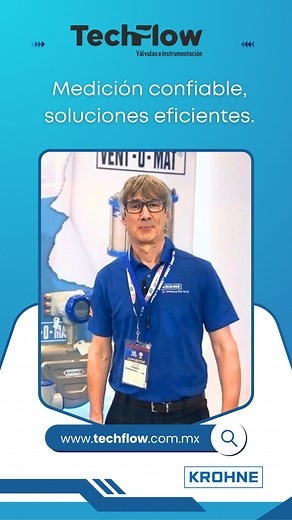 Medición confiable, soluciones eficientes ⚙️ Dale play al video y descubre cómo #Krohne y #TechFlow pueden hacer la diferencia en tu industria ▶️ | TechFlow SA de CV
