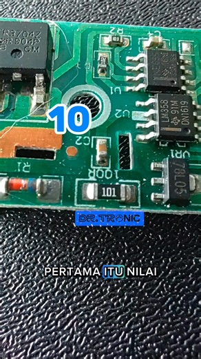 Cara baca nilai resitor smd 101, how to reading resitor smd "101" #tutorial #diy #electronic #reels #service #fyp #trik #solder | Muhtar Solehudin