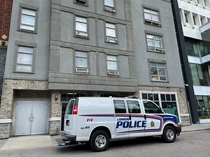 Police remain at accused mass killer's downtown London home