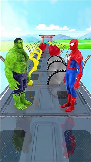 Spider-Man vs Hulk: Final Battle Begins! #spiderman #hulk