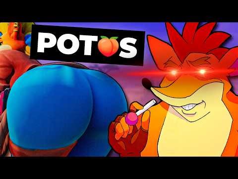 FINAL RANKING of POTOS in CRASH BANDICOOT 🍑 (I almost got banned)