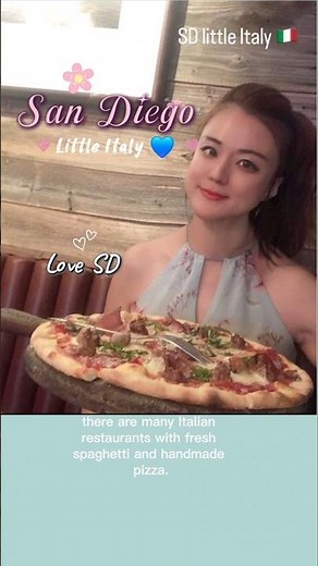 Best Italian Restaurant in San Diego California 🍕 Pizza in Downtown San Diego 😋