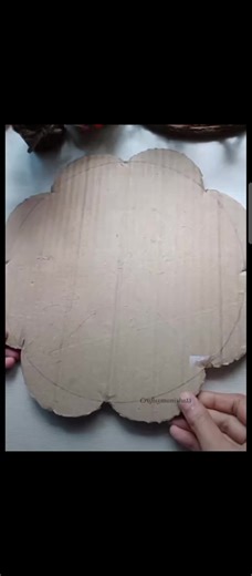cardboard and #disposable spoon wall #hanging #DIY handcraft video tutorial#artistsoftiktok #fouryoupage s.k craft official