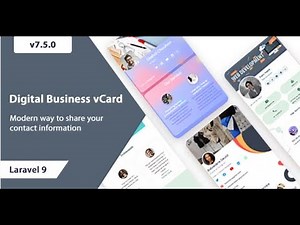 How to Install vcard saas script | digital business card builder saas | laravel #vcard saas
