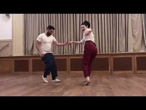 Swingout Footwork Variations | Advanced Lindy with Sharon & Josh | Wednesday Club 15 November 2017