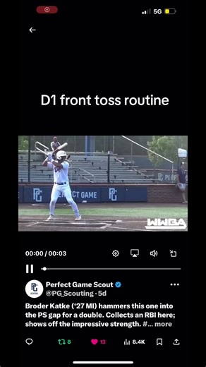 Effective Machine Routine for D1 Baseball Athletes