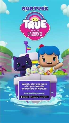 Watch out for the rapids! 🌊 NEW True and the Rainbow Kingdom Game | Now in @Nurture-Buddies App 🌈🎮