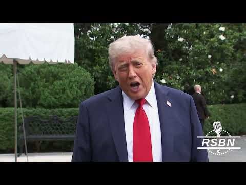 WATCH: President Trump remarks on the Israel-Iran war, "there's a good chance there'll be a deal"