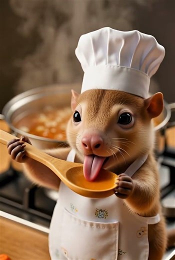 Would You Eat Pangolin Chef’s Special? 🧑‍🍳✨ #AIvideo #Cute #Shorts