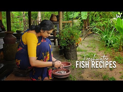 Authentic Village Style Cooking | Traditional Kerala Freshwater Fish Curry & Fry | Kerala lifestyle