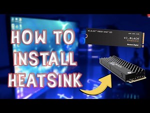 PC m2 SSD Installation WD BLACK SN850X with Heatsink || WD_BLACK SN850X Installation/How to Guide ||