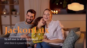 JackonLux Large Rechargeable Emergency LED Bulb with Remote Control 6.7 Inch 2000LM 2000 mAh 5 Color Temperature 10 Dimmable Portable Battery Backup Light for Garage, Tent, Storge, Bedroom