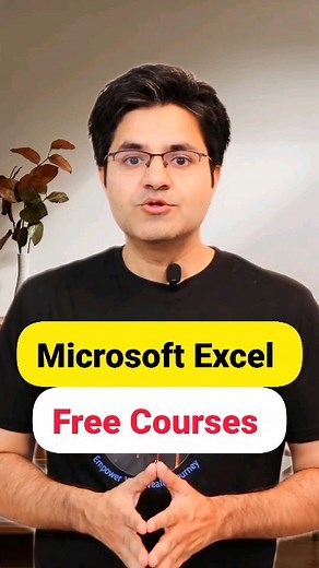Amit Kumar on Instagram: "Here are best websites to learn Excel: 1) TrumpEXCEL.com gives the learner access to a completely FREE Online Excel Training (6 modules consisting of 26 video lessons with 12+ hours of learning). 2) Simplilearn offers Introduction to MS Excel course. This course is a self -paced 7-hour free online excel course designed for beginners. It requires enrolment, provides 90 days of access, also a certificate on completion. 3) excel-easy.com offers tutorials on how to use Exce