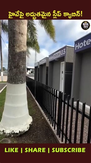 Highway Sleep Cabins That Save Lives! 🛌😱 #youtubeshorts #ytshorts #viral