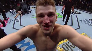 89K views · 1.7K reactions | Crowd silenced 狼  Dan "Hangman" Hooker is back in a BIG WAY! #UFCSanAntonio | UFC | Facebook