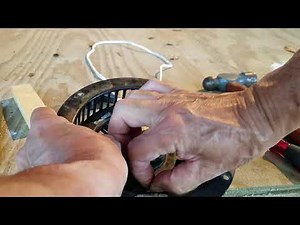 Tecumseh Power Sport 6.0 HP Pull Rope Repair