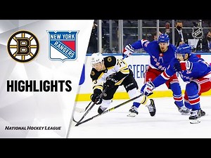 Bruins @ Rangers 2/10/21 | NHL Highlights