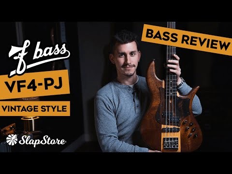 Bass Review: F Bass VF4-PJ Vintage Style (ft. ‪@DavidVause‬)