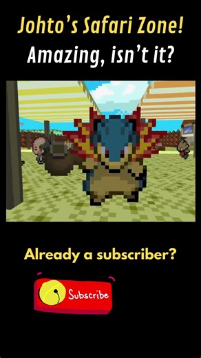 Johto's Safari Zone - Pokémon 3D