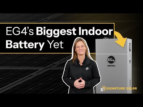 The EG4 WallMount 314Ah Indoor Battery | Overview & Features