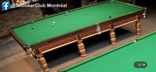 Esti vidage ça mon Pierrot…. vitesse 2 X | SnookerClub Montreal