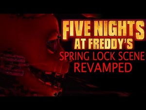 Fnaf movie -William Afton spring lock scene revamped