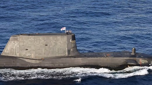 Royal Navy’s Astute-Class Submarine in Action