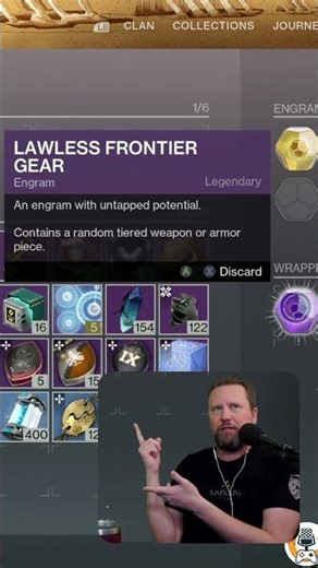 Does anybody know what this is in Destiny? What do these engrams do?