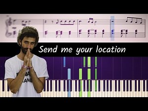 How to play the piano part of Location by AJR
