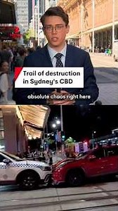 Alleged carjacker hits pedestrian, leaves trail of destruction in Sydney's CBD