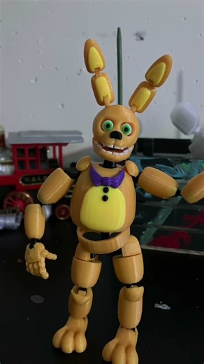 Spring Bonnie sounds stop motion animation
