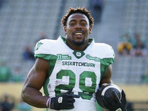 After injury with Roughriders, Ka’Deem Carey joins Argos coaching staff