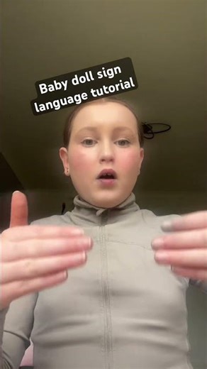 Baby doll sign language tutorial